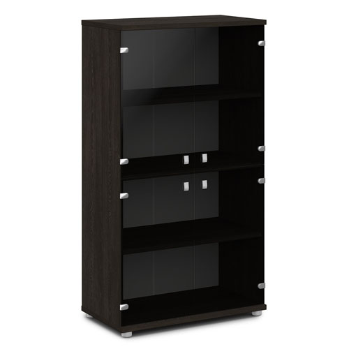 Шкаф со стеклом средний 820×440×1490 V-668