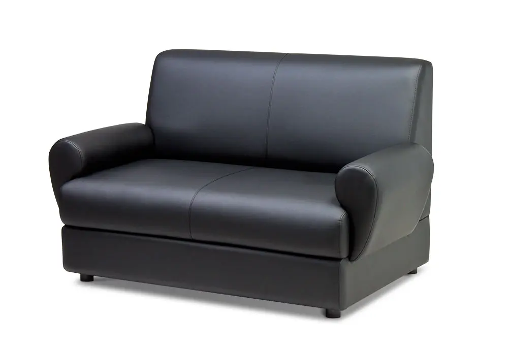 M2-2 МАТРИКС Диван двухместный (Ecotex 3001) чёрный