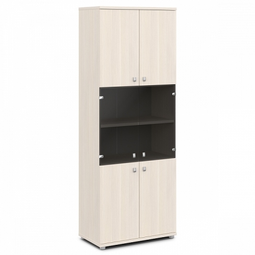 Шкаф со стеклом высокий 820×440×2195 V-633